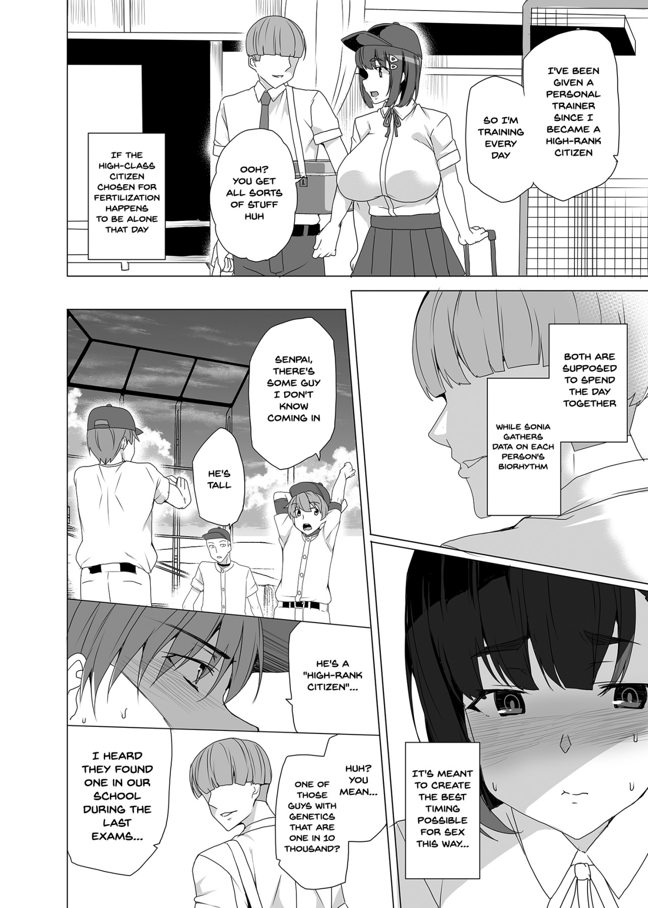 Hentai Manga Comic-Compulsory High Quality Sperm Implantation!? ~Once You Start Ovulating You Get Fucked~-Read-26